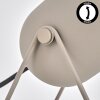 Horen Tafellamp Zandkleurig, 1-licht