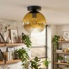 Koyoto Plafondlamp, Kogellampje 20 cm Goud, Duidelijk, 1-licht