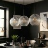 Koyoto Hanglamp, Kogellampje, Hanglamp Duidelijk, 3-lichts