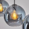 Koyoto Hanglamp, Kogellampje, Hanglamp Blauw, 3-lichts