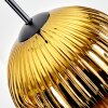 Ripoll Hanglamp, Kogellampje, Hanglamp Goud, Duidelijk, 1-licht