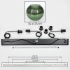 Koyoto Hanglamp, Kogellampje, Hanglamp Groen, 3-lichts