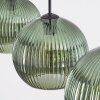Koyoto Hanglamp, Kogellampje, Hanglamp Groen, 3-lichts