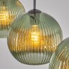 Koyoto Hanglamp, Kogellampje, Hanglamp Groen, 3-lichts