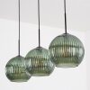 Koyoto Hanglamp, Kogellampje, Hanglamp Groen, 3-lichts