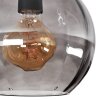 Koyoto Plafondlamp, Kogellampje 20 cm Rookkleurig, 1-licht