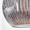 Ripoll Hanglamp, Kogellampje, Hanglamp Rookkleurig, 1-licht