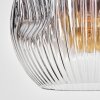 Ripoll Hanglamp, Kogellampje, Hanglamp Duidelijk, Rookkleurig, 1-licht