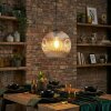 Ripoll Hanglamp, Kogellampje, Hanglamp Amber, Duidelijk, 1-licht