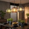 Koyoto Hanglamp, Kogellampje, Hanglamp Blauw, Groen, Red, 3-lichts