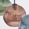 Koyoto Hanglamp, Kogellampje, Hanglamp Blauw, Groen, Red, 3-lichts