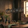 Oravi Hanglamp, Hanglamp Zwart, 3-lichts