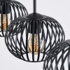 Oravi Hanglamp, Hanglamp Zwart, 3-lichts