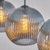 Koyoto Hanglamp, Kogellampje, Hanglamp Blauw, 3-lichts