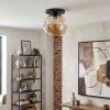 Ripoll Plafondlamp, Kogellampje Amber, 1-licht