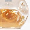 Ripoll Plafondlamp, Kogellampje Amber, 1-licht