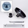 Koyoto Plafondlamp, Kogellampje 25 cm Blauw, 1-licht