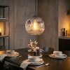 Ripoll Hanglamp, Kogellampje, Hanglamp Duidelijk, Rookkleurig, 1-licht