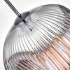 Ripoll Hanglamp, Kogellampje, Hanglamp Duidelijk, Rookkleurig, 1-licht