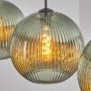 Koyoto Hanglamp, Kogellampje, Hanglamp 30 cm Groen, 3-lichts