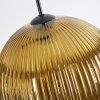 Koyoto Hanglamp, Kogellampje, Hanglamp 30 cm Goud, 3-lichts
