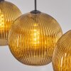 Koyoto Hanglamp, Kogellampje, Hanglamp 30 cm Goud, 3-lichts
