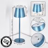 Salgadinho Buiten tafellamp, Tafellamp LED Blauw, 1-licht