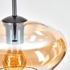Mertola Hanglamp, Hanglamp Amber, Duidelijk, 1-licht
