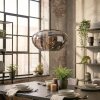 Mertola Hanglamp, Hanglamp Rookkleurig, 1-licht