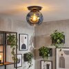 Ripoll Plafondlamp, Kogellampje Blauw, 1-licht