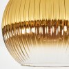 Koyoto Plafondlamp, Kogellampje 26 cm Goud, Duidelijk, 1-licht
