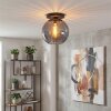 Koyoto Plafondlamp, Kogellampje 30 cm Rookkleurig, 1-licht