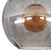 Koyoto Plafondlamp, Kogellampje 30 cm Rookkleurig, 1-licht