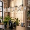 Ripoll Hanglamp, Kogellampje, Hanglamp Duidelijk, 4-lichts