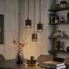 Fenik Hanglamp, Hanglamp, Cluster hanglamp Zwart, 3-lichts