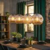 Ripoll Hanglamp, Kogellampje, Hanglamp Amber, 4-lichts