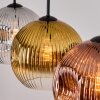 Ripoll Hanglamp, Kogellampje, Hanglamp Chroom, Goud, Duidelijk, Koperkleurig, Rookkleurig, 4-lichts