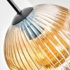 Ripoll Hanglamp, Hanglamp Amber, Duidelijk, 1-licht