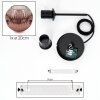 Ripoll Hanglamp, Hanglamp Duidelijk, Koperkleurig, 1-licht