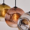Ripoll Hanglamp, Kogellampje, Hanglamp Chroom, Goud, Duidelijk, Koperkleurig, Rookkleurig, 4-lichts