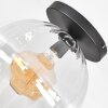 Koyoto Plafondlamp, Kogellampje 30 cm Duidelijk, 1-licht
