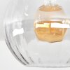 Koyoto Plafondlamp, Kogellampje 30 cm Duidelijk, 1-licht