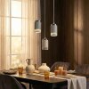 Fenik Hanglamp, Hanglamp, Cluster hanglamp Wit, 3-lichts