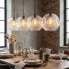 Ripoll Hanglamp, Kogellampje, Hanglamp Duidelijk, 4-lichts
