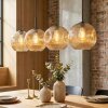 Ripoll Hanglamp, Kogellampje, Hanglamp Amber, 4-lichts