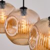 Ripoll Hanglamp, Kogellampje, Hanglamp Amber, 4-lichts