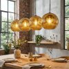 Ripoll Hanglamp, Kogellampje, Hanglamp Goud, 4-lichts