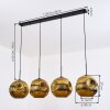 Ripoll Hanglamp, Kogellampje, Hanglamp Goud, 4-lichts