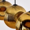 Ripoll Hanglamp, Kogellampje, Hanglamp Goud, 4-lichts