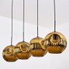 Ripoll Hanglamp, Kogellampje, Hanglamp Goud, 4-lichts